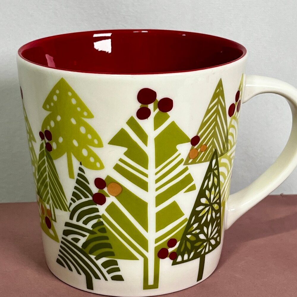 Starbucks Holiday Christmas Tree Mug 16 Fl.Oz.  2010 NWOT